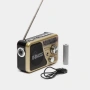 Преносимо радио WAXIBA XB-521 – FM/AM/SW, USB и AUX, акумулаторно, снимка 4