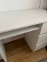 бяло бюро 90х50х77 см, снимка 3