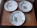 Български порцелан три големи чинии, снимка 1