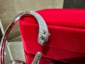 CARTIER Panthere de Cartier White Gold Diamonds Дамска Гривна, снимка 1