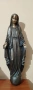Стара бронзова статуя на Дева Мария/Света Богородица/Madonna, снимка 4