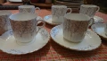 Порцеланов сервиз за кафе с позлата Rorstrand Швеция , снимка 9