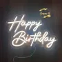 Неонов светещ надпис Happy Birthday, снимка 4