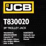 Крик крокодил 3т JCB ,T830020 (135-400mm), снимка 5