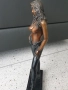 65см-7кг бронзова скулптура/еротика/фигура на полугола жена/голяма дизайнерска статуетка, снимка 2