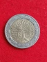 2 евро монета Франция 1999г дървото на живота, снимка 1