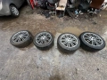 Оригинални 17" джанти Mercedes 5x112 + гуми 225/45 R17, снимка 3