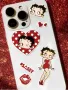 Бети Бууп Betty Boop 2 листа самозалепващи лепенки стикери за ръчна изработка за подарък, снимка 3