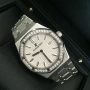 Audemars Piguet Royal Oak 33mm Steel White Diamond Дамски Различни Цветове, снимка 4