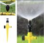 Автоматична градинска пръскачка въртене на 360°, жълто/черно, снимка 2