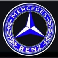 Mercedes/Мерцедес LED/ЛЕД лого проектор за врата, снимка 4 - Аксесоари и консумативи - 44142752