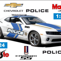 Chevrolet Camaro SS RS 2010 Police 1:24 Maisto, снимка 1 - Колекции - 44949920