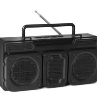 Преносима колонка с Bluetooth тип радио със стойка за телефон RM-S612, снимка 1 - Други - 45568698