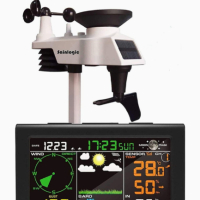 Професионална  безжична метеорологична станция Sainlogic с външен сензор Метео станция, снимка 1 - Друга електроника - 44941452