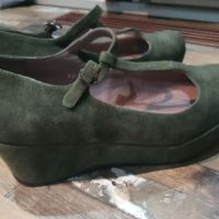 Дамски обувки от естествен велур, снимка 5 - Дамски елегантни обувки - 45790517