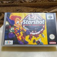 Nintendo 64, Star shot panic in space circus, кутия и книжка , снимка 1 - Игри за Nintendo - 45338406
