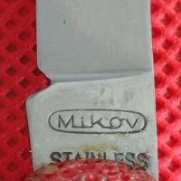 Стар джобен нож с маркировка MIKOV CZECHOSLOVAKIA уникат за КОЛЕКЦИОНЕРИ 44809, снимка 2 - Други ценни предмети - 45277767