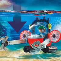 Playmobil - Екологична експедиция с водолаз, снимка 5 - Конструктори - 44985194