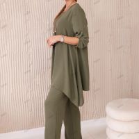 Дамски комплект блуза + панталон с висулка, 3цвята , снимка 4 - Комплекти - 45672376