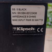 Klipsch SS.5 Surround Sound Speaker, снимка 6 - Тонколони - 45200334