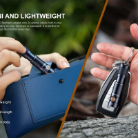 Фенер Fenix E05R с ключодържател - кафяв, снимка 10 - Къмпинг осветление - 45006541