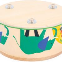 Janod Дървен барабан, образователна музикална играчка за малки деца 18+ месеца, снимка 5 - Образователни игри - 45717566