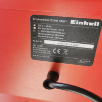 Струг за дърво Einhell TC-WW 1000/1 - 230 V, 400 W, 280 х 1000 mm, снимка 13 - Други инструменти - 45031311