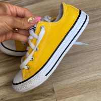 Оригинални жълти юношески кецове Converse ! 33,5 н, снимка 2 - Детски маратонки - 45462337
