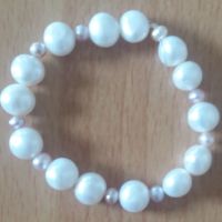 Гривни с естествени перли, снимка 6 - Гривни - 38082451
