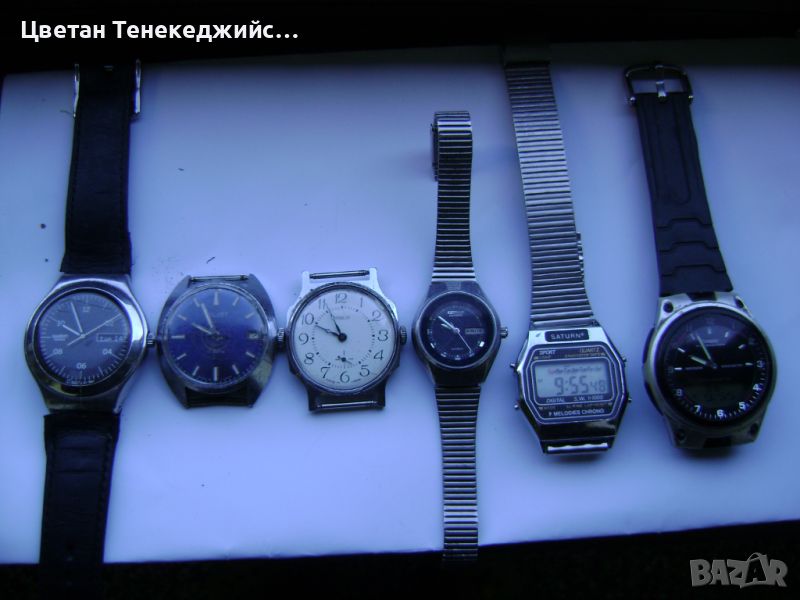 Продавам 3 механични и 3 кварцови часовника Casio,Swatch,Citizen, снимка 1