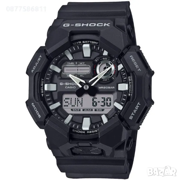Мъжки часовник Casio G-Shock GA-010-1AER Касио GA-010 GA010, снимка 1