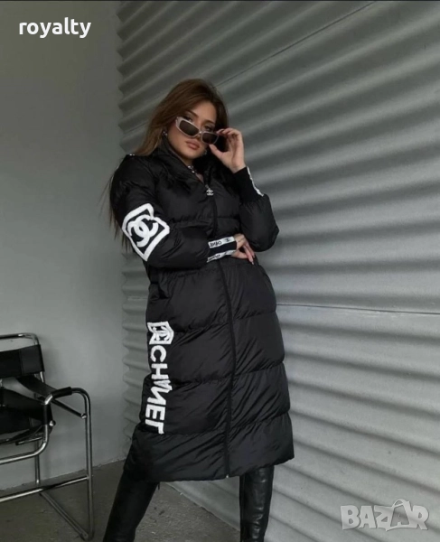 Ch🅰️nel Зимно Черно Дамско Яке, снимка 1