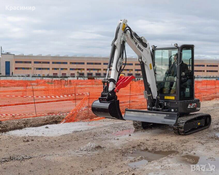 Услуги с минибагер Bobcat, снимка 1