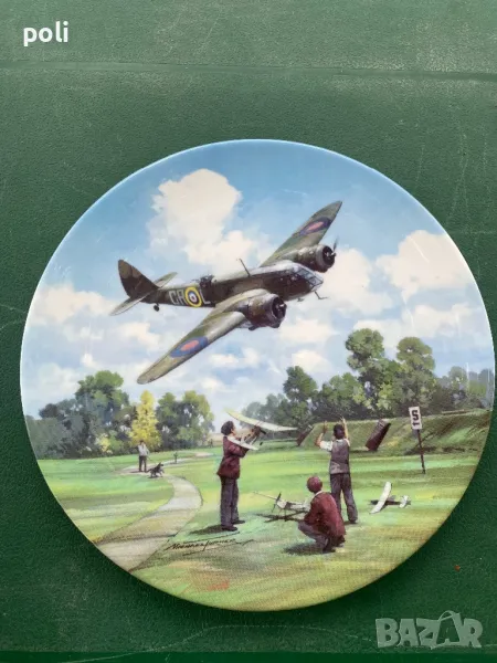 порцеланова чиния за стена , снимка 1