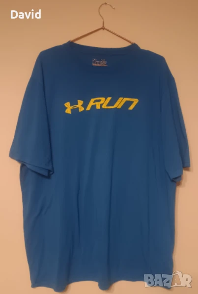 Оригинална мъжка фланелка Under Armour Run HeatGear, снимка 1
