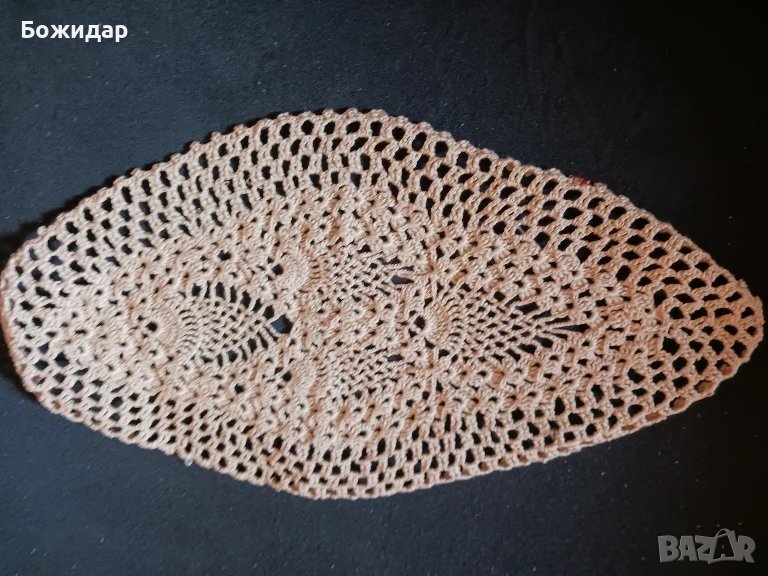 Ръчно Плетено Каре(терличка). На 1 кука., снимка 1