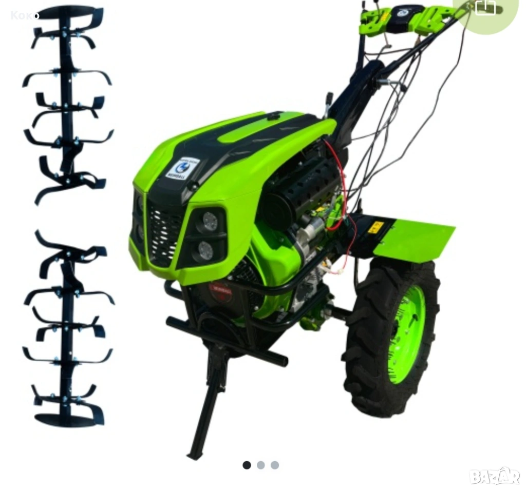 Мотофреза land master 16к.с, снимка 1