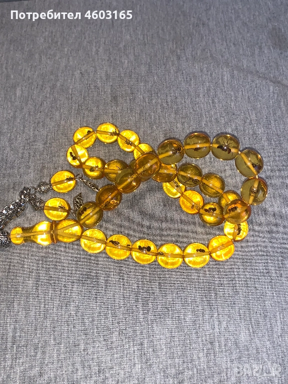 Ислямска молитвена броеница  мъниста Мисбаха – 33 мъниста, снимка 1