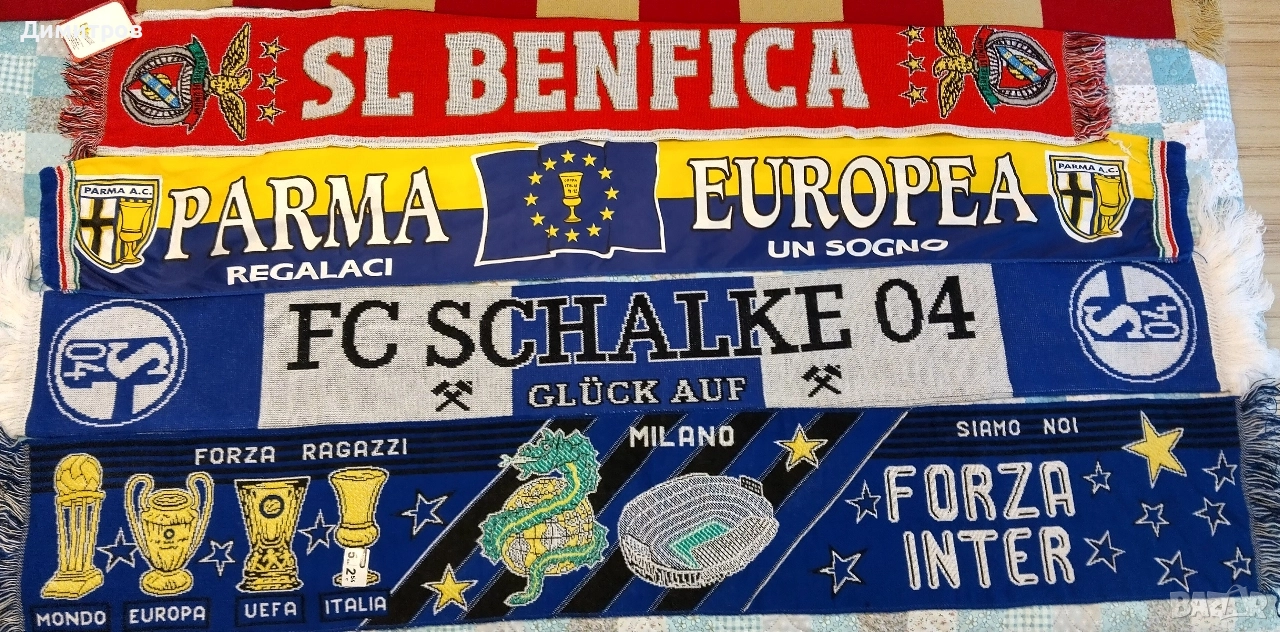 Шалове на футболни отбори , снимка 1