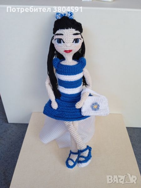 Плетена кукла , снимка 1