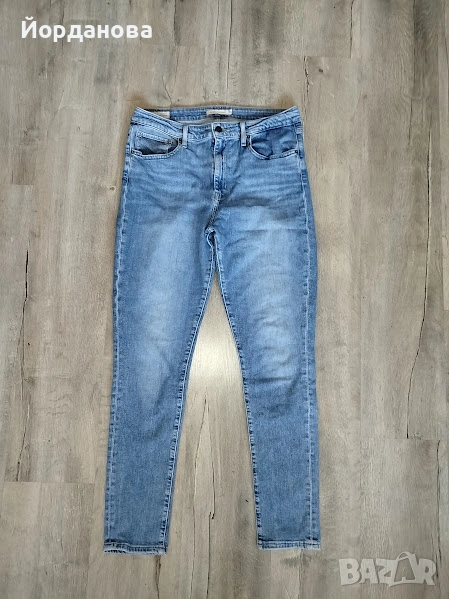 Еластични дънки с висока талия, снимка 1