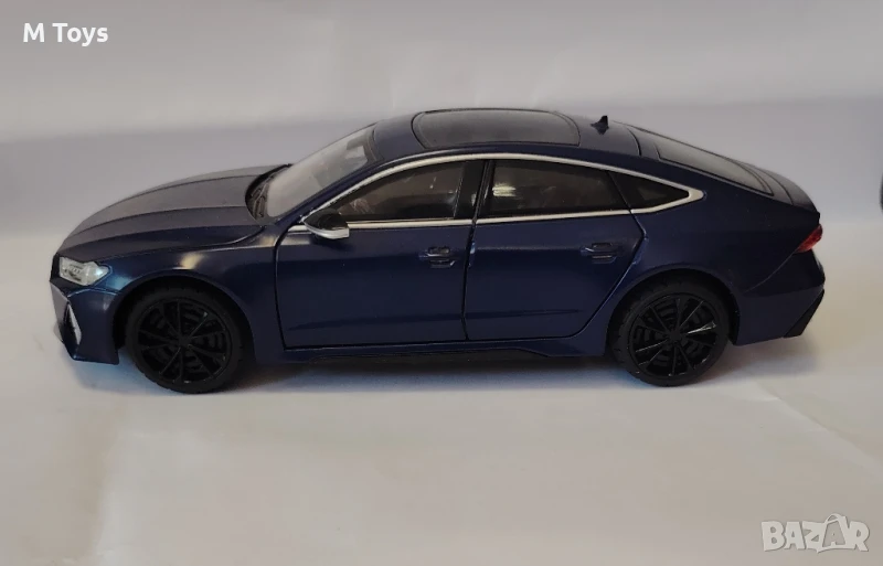 Метален луксозен модел 1:24 – със звук, светлина и отварящи се врати! 🔊💡, снимка 1