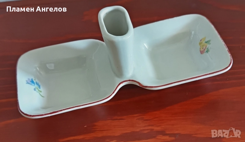 Стар български порцелан от "Китка" Нови Пазар , снимка 1