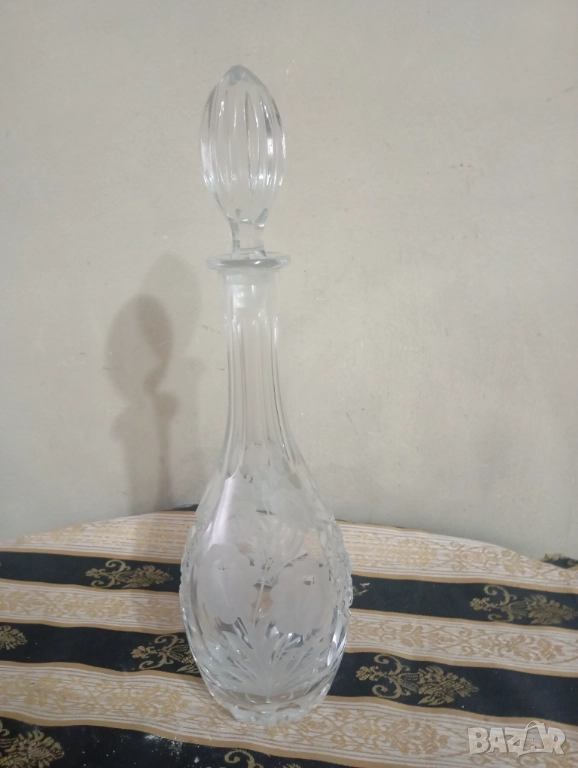 Масивна кристална гарафа, снимка 1