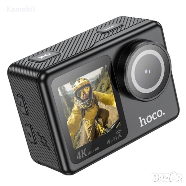 Action Camera HOCO DV101 with dual screen 1,3" + 2", снимка 1