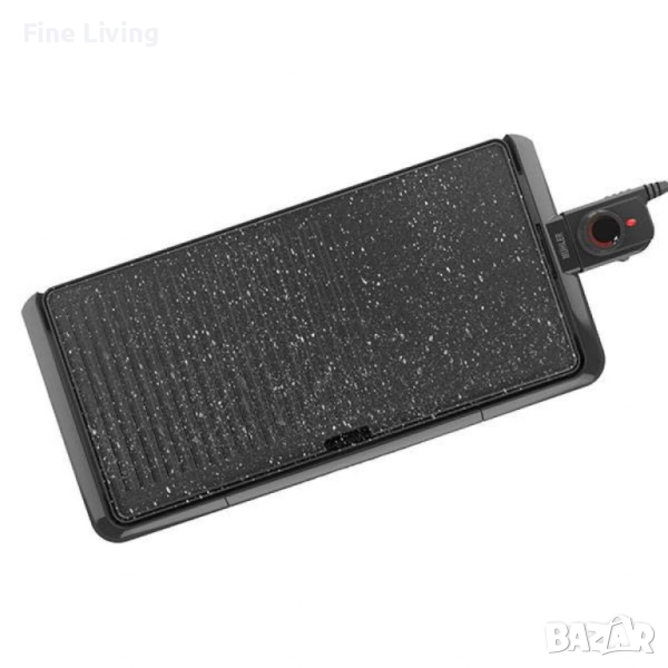 Бездимна електрическа скара Muhler, мраморно покритие, 2200W, снимка 1