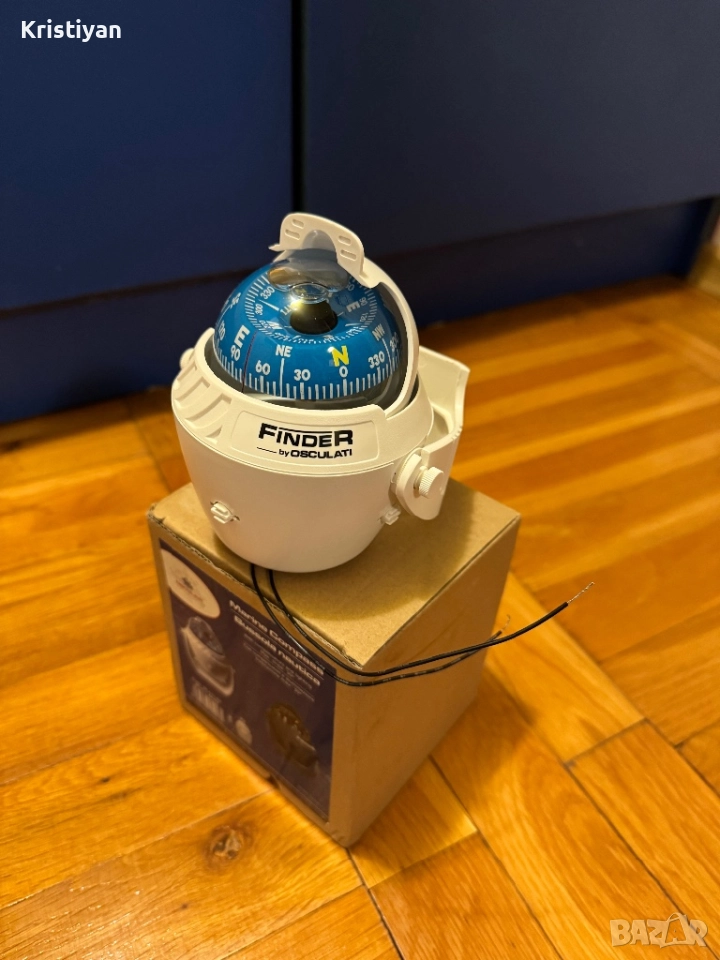 Яхтен компас Finder by Osculati чисто нов!!!, снимка 1
