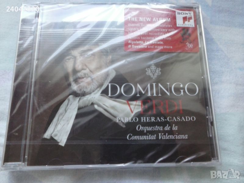 Placido Domingo – Verdi нов диск, снимка 1