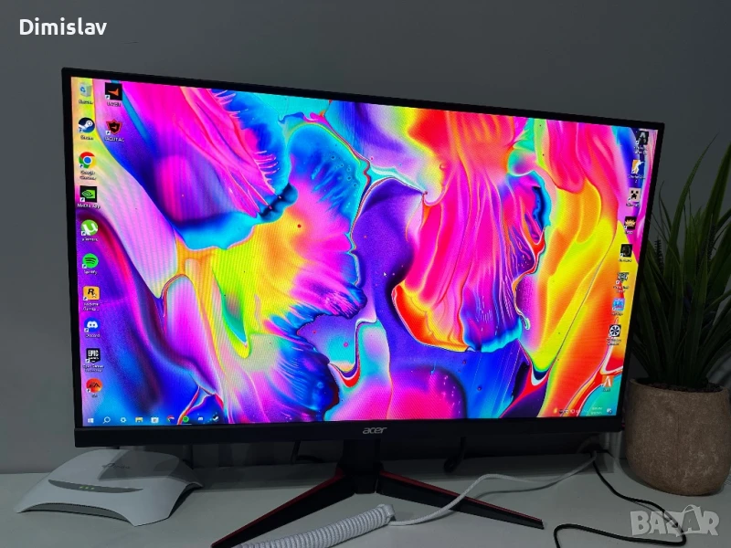 Монитор Acer 27inc 180hz 0,5ms , снимка 1