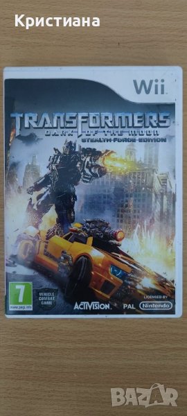 Transformers Dark of the Moon Stealth Force Edition за Nintendo Wii, снимка 1